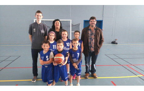 Remise des maillots à l'équipe U9 mixte